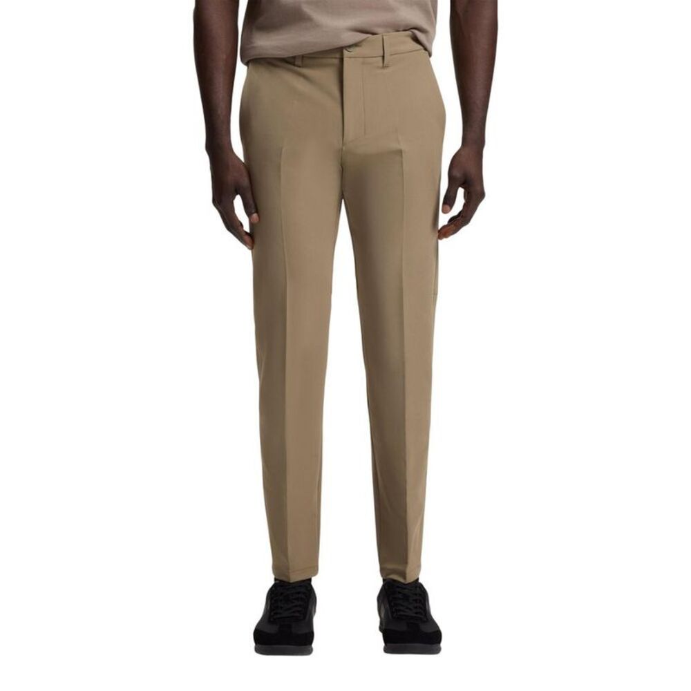 Hugo Boss Beige Polyester Skinny Men's Pants